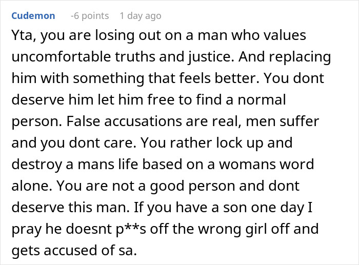 Man Proudly Berates Women To His Fianc&eacute;e, Is Shocked To Hear She&rsquo;s No Longer In Love With Him