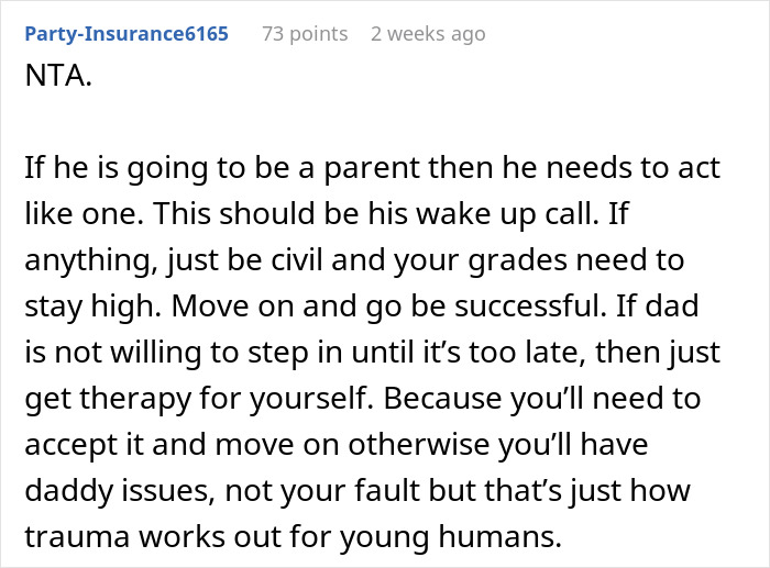 "I Had Really Hurt My Dad": Teen Decides To Pay Dad Back For Ignoring Him