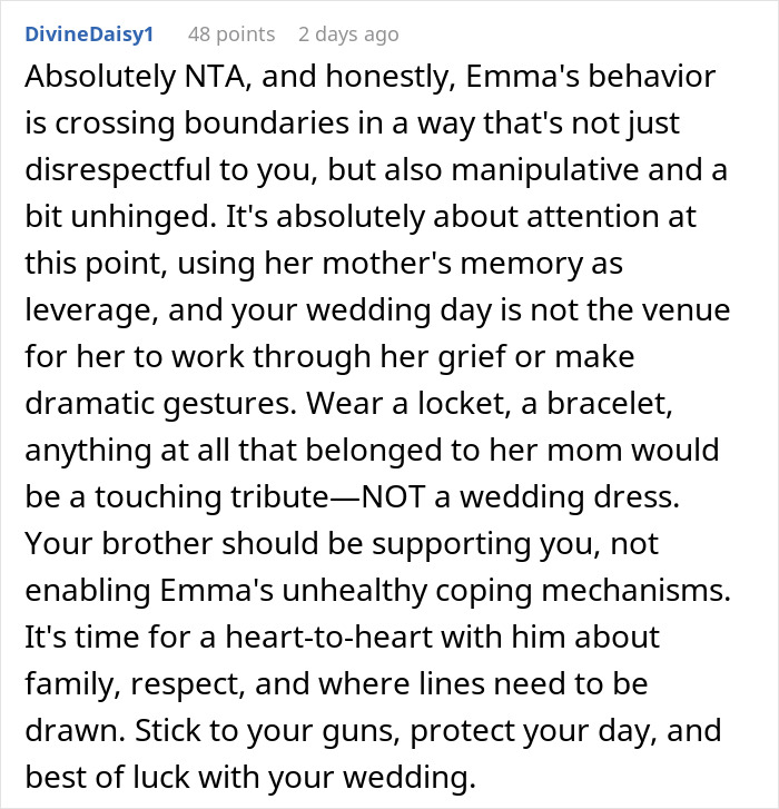 &ldquo;Not The Time Or Place&rdquo;: Bride Faces Off With Guest Demanding To Wear A Wedding Dress