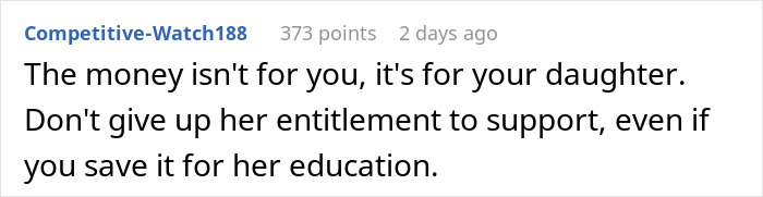"I Don't Want To Let It Go": Guy Won't Change His Mind Over Child Support From Sister For Her Kid