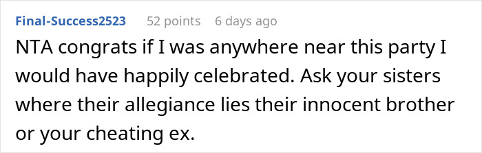 Man Finds Out Ex-GF's Baby Is Not His, Takes Heat From Family After He Throws Party To Celebrate Man Finds Out Ex-GF's Baby Is Not His, Takes Heat From Family After He Throws Party To Celebrate