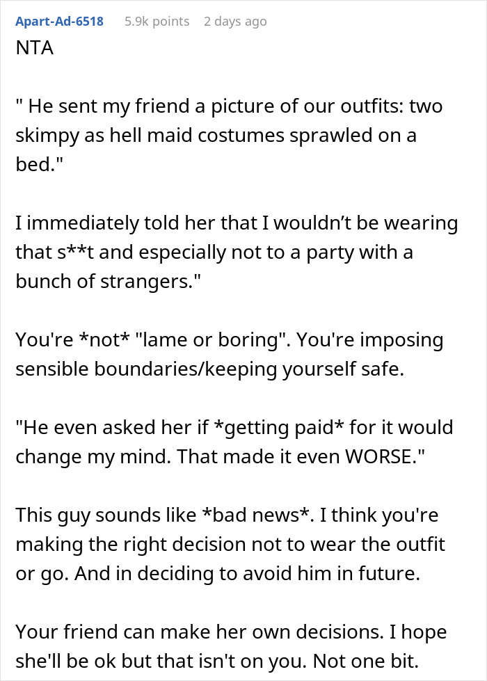 Woman Accused Of Being Unsupportive By Skipping Friend&rsquo;s BF&rsquo;s Party Because Of The Dress Code