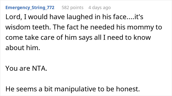 Woman Chooses Greece Vacation Over Helping Husband After Wisdom Teeth Removal, Family Livid