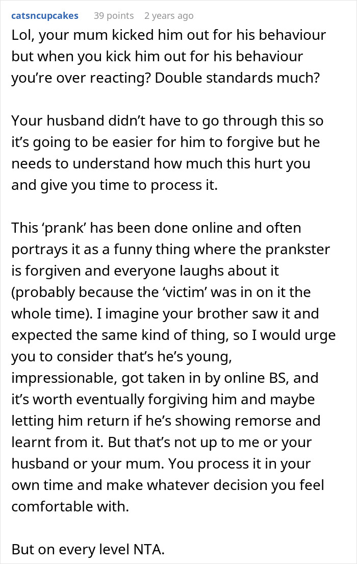 Woman Kicks Her Teen Brother Out Of The House Over A Sick Prank
