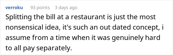 Guy Starts Ordering A Lot Of Food After Coworkers Refuse To Stop Splitting The Bill