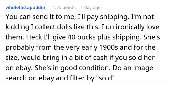 Woman Gets A &ldquo;Cursed&rdquo; Doll From Her Grandma, Wonders What To Do With It