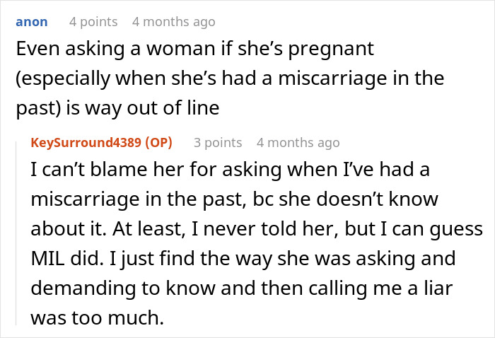 “Why Are You So Obsessed With My Uterus”: Lady Claps Back As SIL Wants To Know About Pregnancy “Why Are You So Obsessed With My Uterus”: Lady Claps Back As SIL Wants To Know About Pregnancy