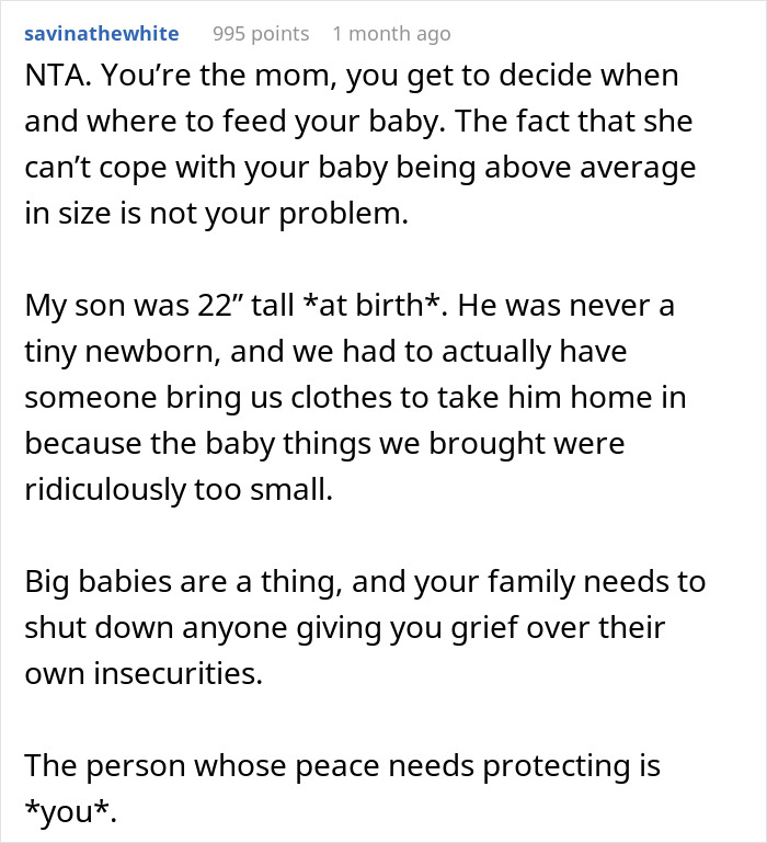 &ldquo;Not A Phrase I Thought Real People Said&rdquo;: Mom Blows Up At Brother&rsquo;s GF Over Breastfeeding