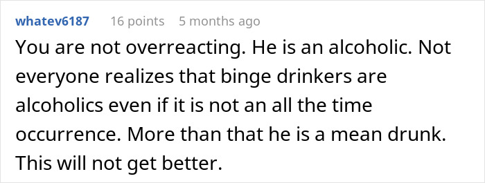 Woman Ends 4-Year Relationship Over BF&rsquo;s Drunken Outbursts, Guy Says She&rsquo;s Overreacting