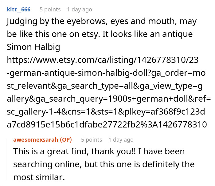 Woman Gets A &ldquo;Cursed&rdquo; Doll From Her Grandma, Wonders What To Do With It