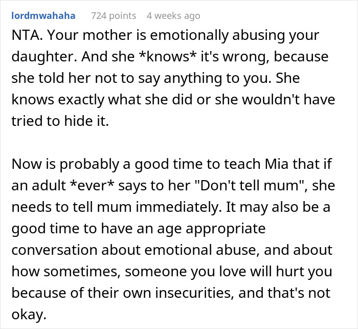 Grandma Fat-Shames Her 9YO Granddaughter, Gets Banned From Seeing Her, Drama Ensues Grandma Fat-Shames Her 9YO Granddaughter, Gets Banned From Seeing Her, Drama Ensues