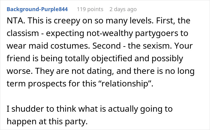 Woman Accused Of Being Unsupportive By Skipping Friend&rsquo;s BF&rsquo;s Party Because Of The Dress Code