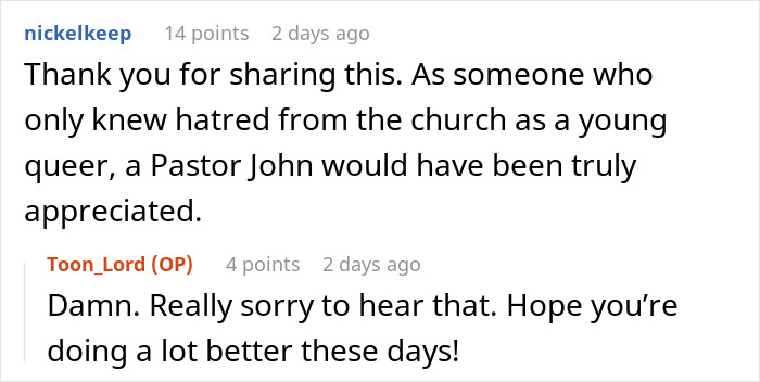 “Karen Was Legit Purple”: Pastor’s Powerful Defense Of Gay Daughter Stuns Congregation “Karen Was Legit Purple”: Pastor’s Powerful Defense Of Gay Daughter Stuns Congregation