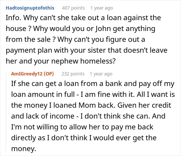 Woman Causes Family Drama By Refusing To Forgive Late Mom&rsquo;s Debt And Demanding That Sister Pay It