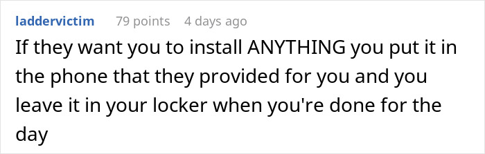 "I Find This So So So Wrong": Employee Refuses To Use Life360, Boss Loses It "I Find This So So So Wrong": Employee Refuses To Use Life360, Boss Loses It