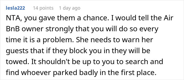 Person Has Enough Of Rude Airbnb Guests In Neighborhood, Calls Police After They Block Driveway Person Has Enough Of Rude Airbnb Guests In Neighborhood, Calls Police After They Block Driveway