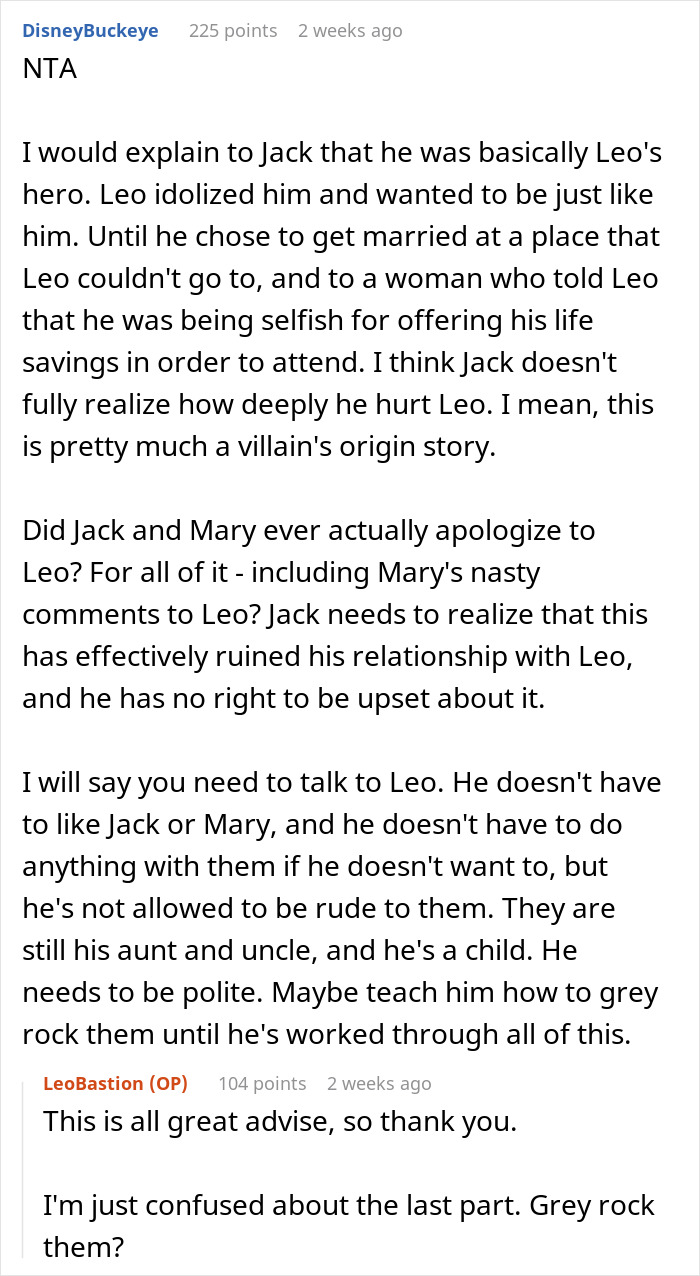 “Just A Small Mistake”: Teen Gets Uninvited From Uncle’s Wedding, Refuses To Forgive Him “Just A Small Mistake”: Teen Gets Uninvited From Uncle’s Wedding, Refuses To Forgive Him