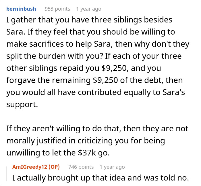 Woman Causes Family Drama By Refusing To Forgive Late Mom&rsquo;s Debt And Demanding That Sister Pay It