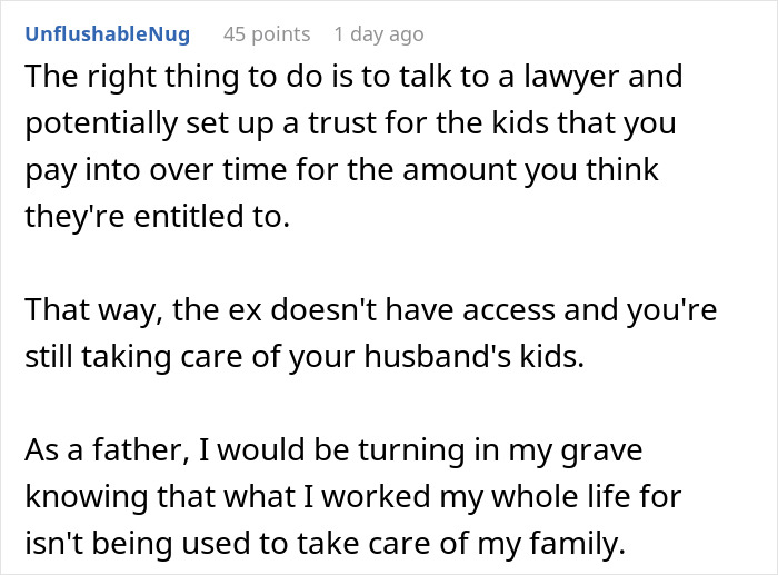 Woman Wants To Get Half Of Ex-Husband&rsquo;s Inheritance For Kids, Gets A Reality Check From New Wife