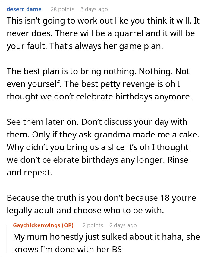 Teen Turns Tables On Mom&rsquo;s Favoritism For Her Sister By Choosing A Favorite Parent