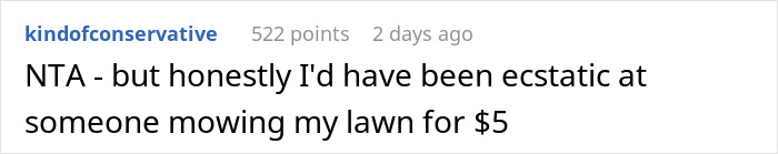 Kid Cuts Neighbors' Lawn To Earn Some Cash, Man Refuses To Pay Him, Mom Goes Livid Kid Cuts Neighbors' Lawn To Earn Some Cash, Man Refuses To Pay Him, Mom Goes Livid