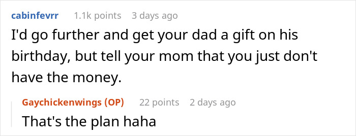 Teen Turns Tables On Mom&rsquo;s Favoritism For Her Sister By Choosing A Favorite Parent