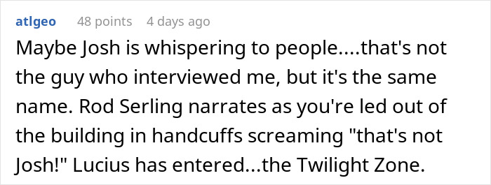 Man Confused When New Coworker Is Not The Same As The Person He Interviewed Man Confused When New Coworker Is Not The Same As The Person He Interviewed