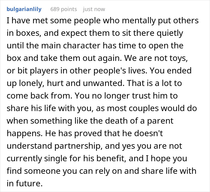 Ex Leaves Woman During Family Crisis, Tries To Get Her Back After She Moves On, Gets A Reality Check