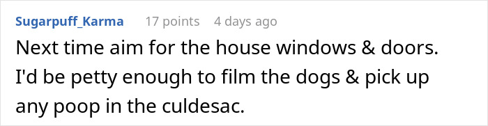 Woman Enjoys Neighbor’s Cursing Tirade As They Find Dog Poop That Once Was In The Yard Next Door Woman Enjoys Neighbor’s Cursing Tirade As They Find Dog Poop That Once Was In The Yard Next Door