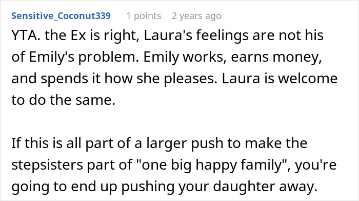 Teen Refuses To Buy Lunch For Stepsis As She Can’t Afford It But Doesn’t Try To Get Part-Time Job Teen Refuses To Buy Lunch For Stepsis As She Can’t Afford It But Doesn’t Try To Get Part-Time Job