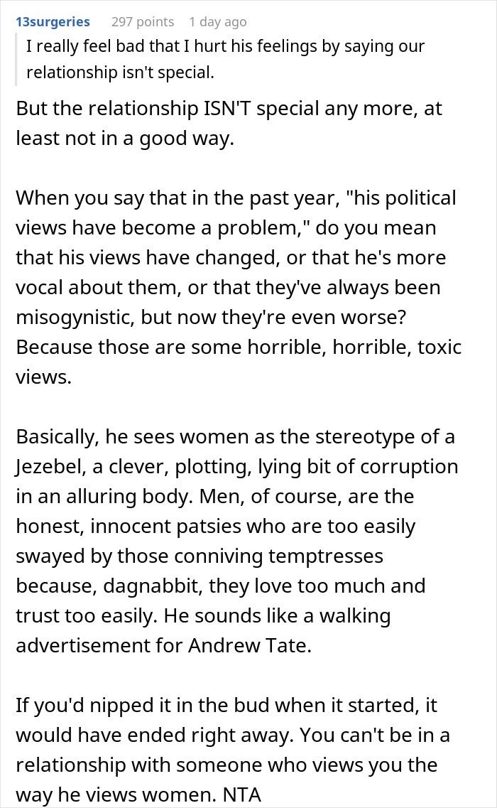 Man Proudly Berates Women To His Fianc&eacute;e, Is Shocked To Hear She&rsquo;s No Longer In Love With Him