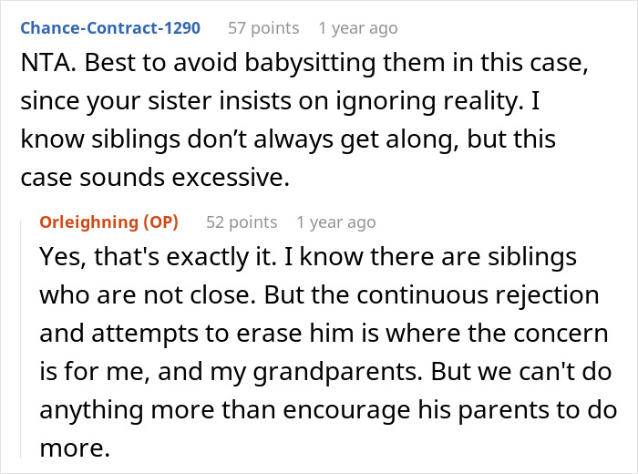 Woman Refuses To Babysit Nephews Until Their Mom Addresses The Serious Problem They Have