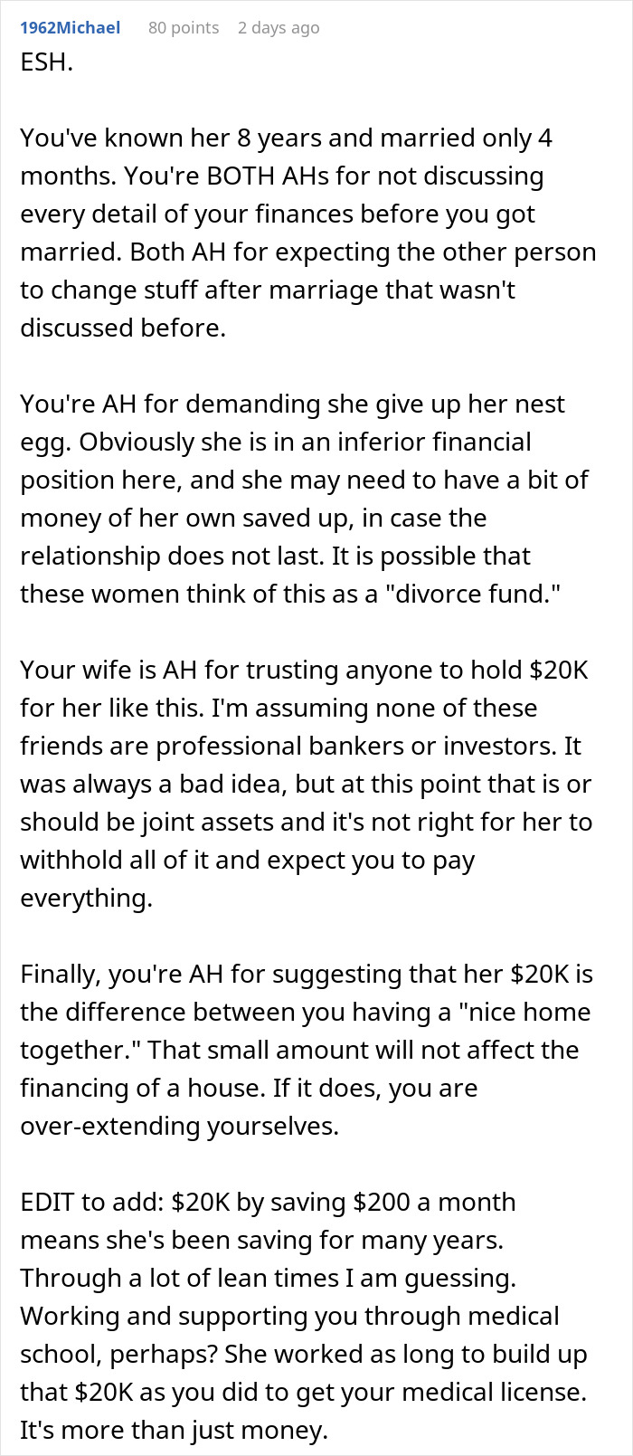 “Your Friend Fund Is Stupid”: Man Asks Wife To Break A Promise To Friends, Wonders If He’s A Jerk “Your Friend Fund Is Stupid”: Man Asks Wife To Break A Promise To Friends, Wonders If He’s A Jerk