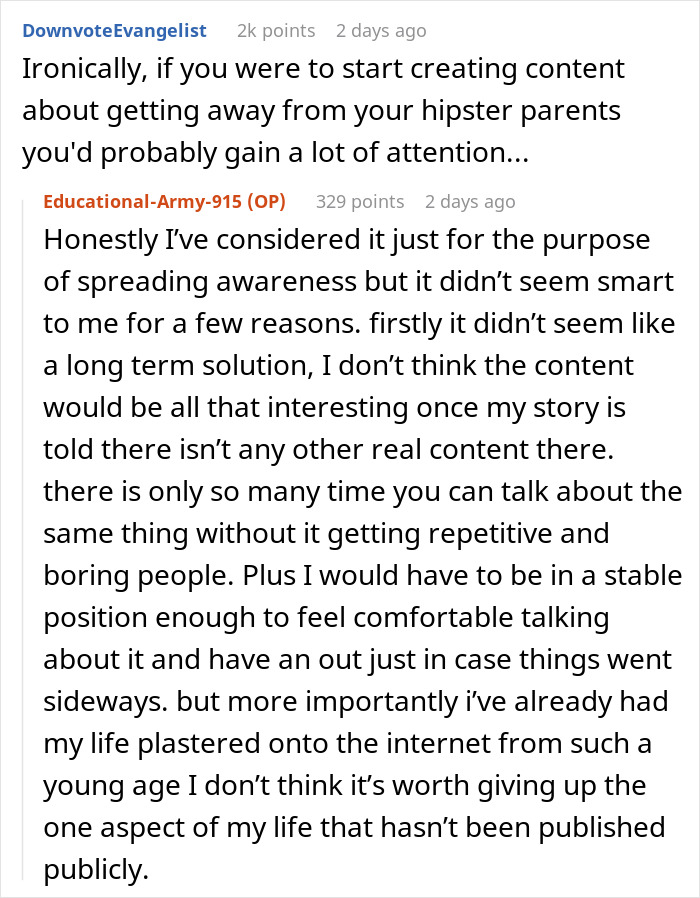 "They Are So Delusional": Teen Who Grew Up With RV Influencer Parents Shares Her Side