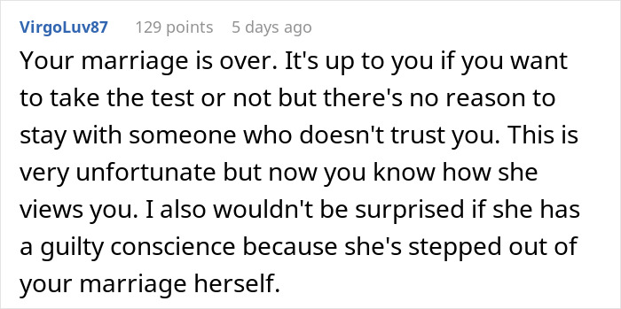 “I'm Betraying My Integrity”: Man Refuses To Take A Paternity Test For His Wife’s Friend’s Baby “I'm Betraying My Integrity”: Man Refuses To Take A Paternity Test For His Wife’s Friend’s Baby