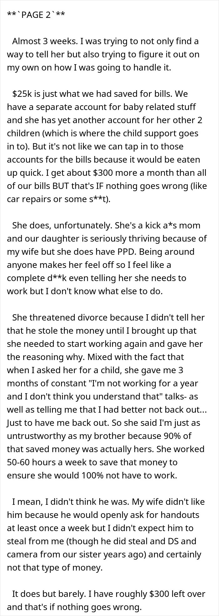 “She Never Would Have Agreed To Have A Baby”: Man Faces Divorce After Telling Wife To Get A Job “She Never Would Have Agreed To Have A Baby”: Man Faces Divorce After Telling Wife To Get A Job