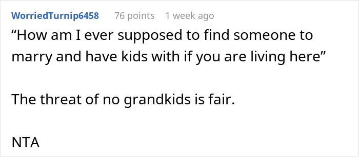 Woman Refuses To Take In Her Parents After They Regretted Pursuing Their Dream, Is Called Selfish