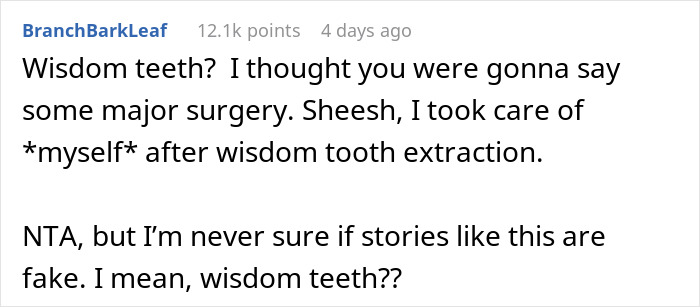 Woman Chooses Greece Vacation Over Helping Husband After Wisdom Teeth Removal, Family Livid