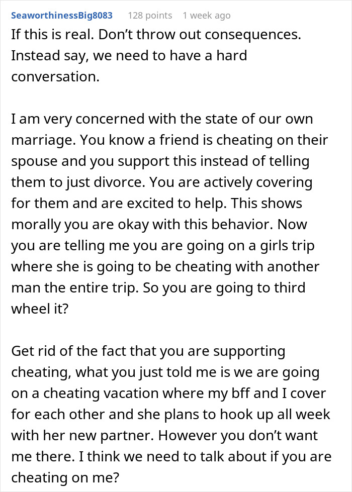 &ldquo;She Will Be The Alibi&rdquo;: Lady Provides Friend Support In Her Adultery, Faces Divorce Herself