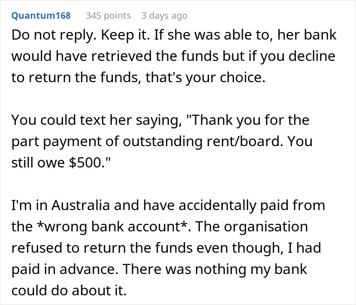 Person Asks If It's Okay To Keep The $600 Accidentally Sent By Selfish Friend Who Owed Them $1100 Person Asks If It's Okay To Keep The $600 Accidentally Sent By Selfish Friend Who Owed Them $1100