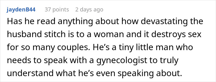 Man Resents Wife For Not Doing The &ldquo;Husband Stitch&rdquo; And Makes Fun Of Her Body In Front Of Family
