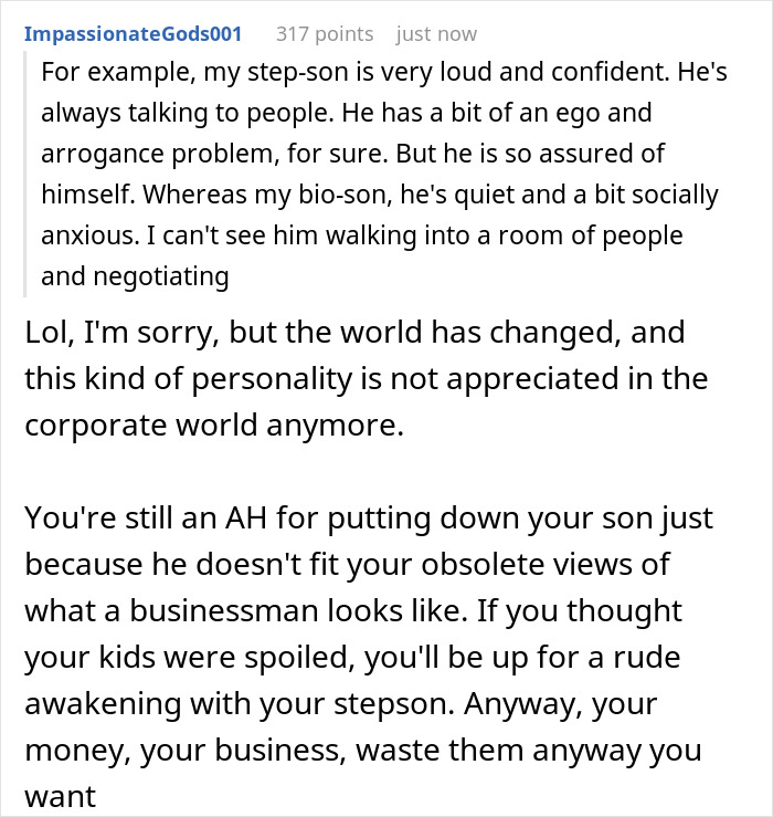 Biological Kids Furious After Dad Leaves Everything To Stepson For Concealing Mom's Affair Biological Kids Furious After Dad Leaves Everything To Stepson For Concealing Mom's Affair