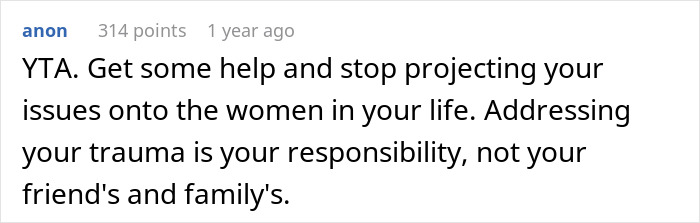 Man Excuses His Misogynistic Behavior With His Childhood Trauma, GF Tells Him To Get Over It Man Excuses His Misogynistic Behavior With His Childhood Trauma, GF Tells Him To Get Over It