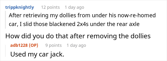 Guy Gets Revenge On Neighbor For His Parking &ldquo;Crimes&rdquo;, Leaves Him Scratching His Head For A Week