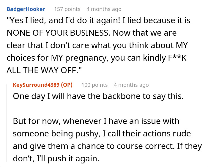 “Why Are You So Obsessed With My Uterus”: Lady Claps Back As SIL Wants To Know About Pregnancy “Why Are You So Obsessed With My Uterus”: Lady Claps Back As SIL Wants To Know About Pregnancy