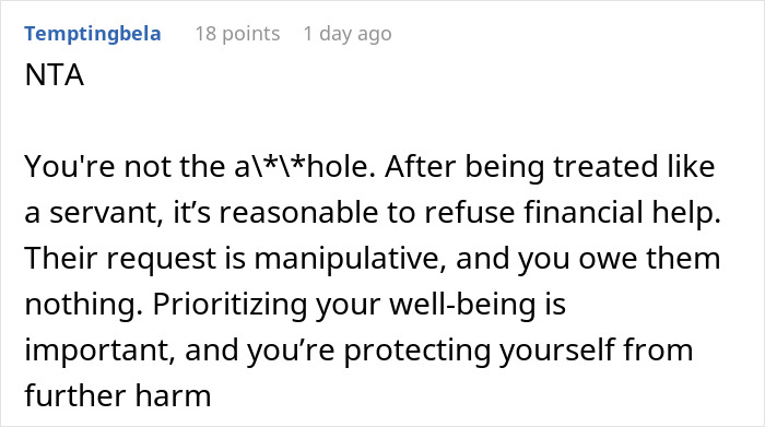 Woman Grows Up As A Maid For Her Foster Parents, Refuses To Help Them When She’s Successful Woman Grows Up As A Maid For Her Foster Parents, Refuses To Help Them When She’s Successful