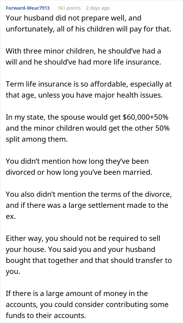 Woman Wants To Get Half Of Ex-Husband&rsquo;s Inheritance For Kids, Gets A Reality Check From New Wife