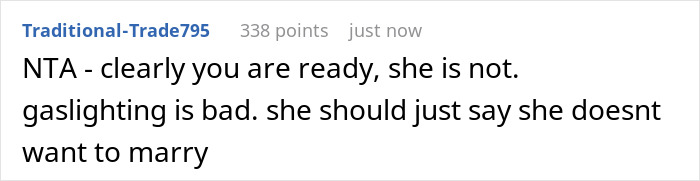 39YO Woman Keeps Saying No To BF&rsquo;s Marriage Proposals, He Decides There Won&rsquo;t Be A Third Time