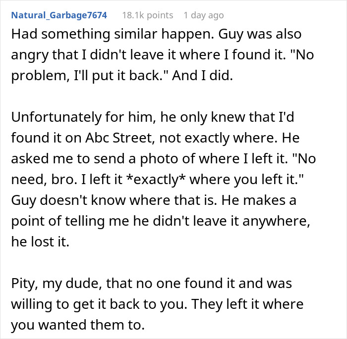 Man Wishes He&rsquo;d Thrown Phone In The Gutter Instead Of Returning It To Thankless Owner