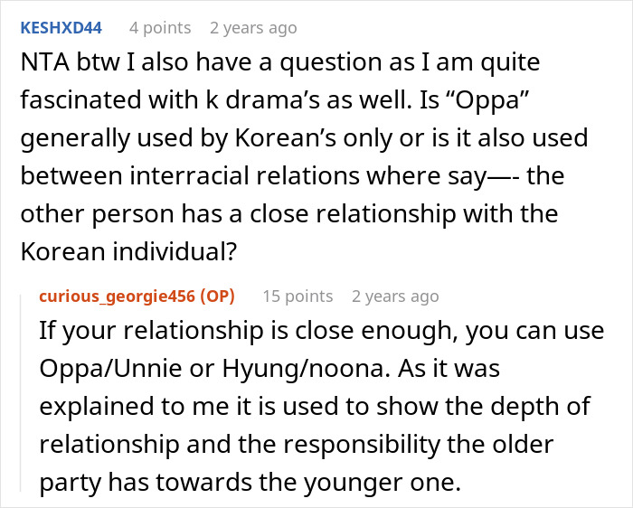 White Woman Oblivious To Korean Friend's Protests Of Not Calling Her Cousin "Oppa", Gets Shamed